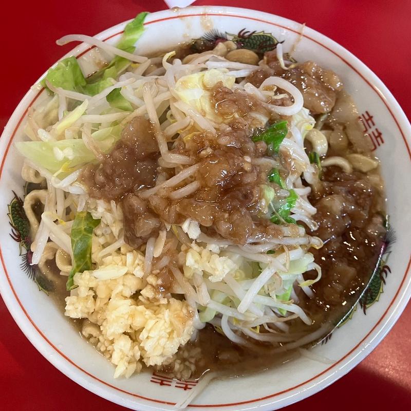 ラーメン(豚2枚　にんにく　アブラ)(ラーメン英二 )