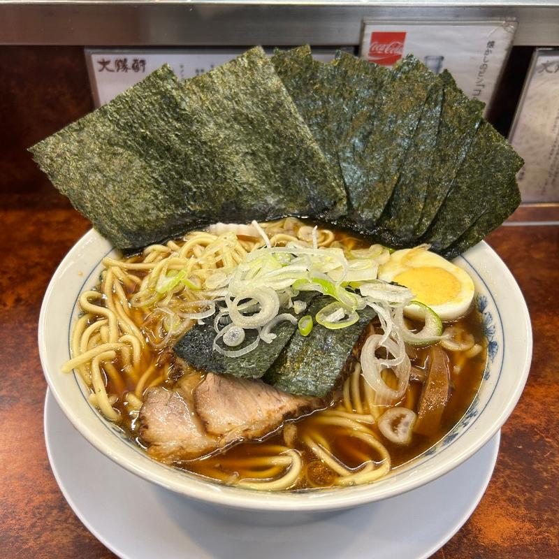 のりラーメン(横浜大勝軒 神奈川新町店 )