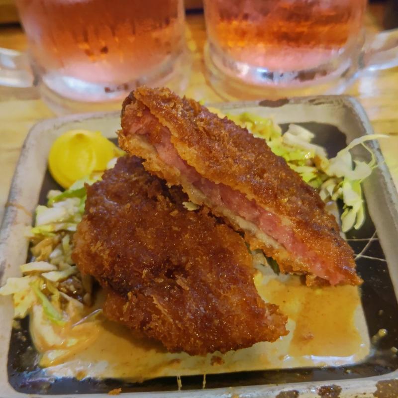 ハムカツ(関内もつ肉店 )