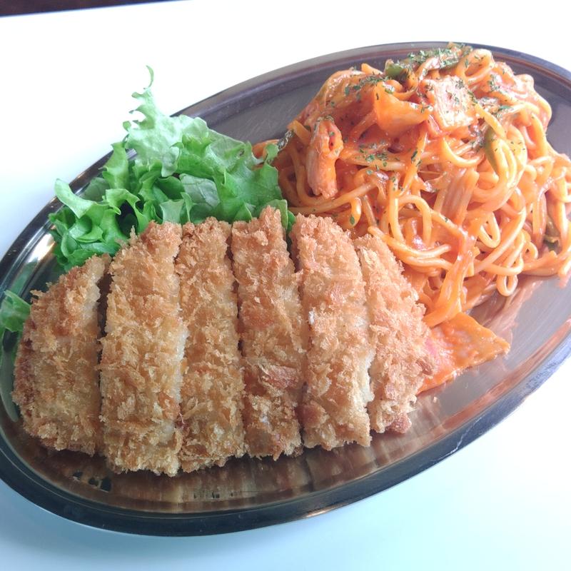 ナポリタンカツ(喫茶 マルク)