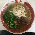 徳島醤油ラーメン肉まし(ラーメン東大 大道本店)