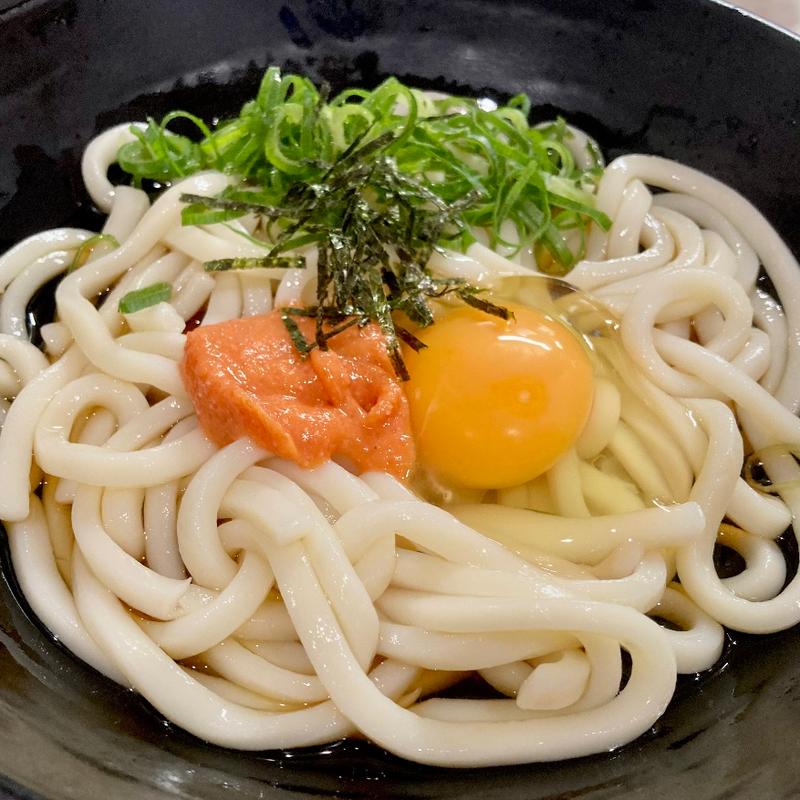 明太ぶっかけうどん(うどん そば 松屋)