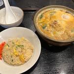 土鍋坦々麺＋ミニチャーハン(浅井屋)