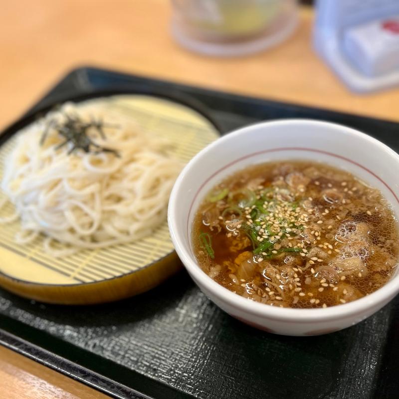 牛肉たっぷりつけうどん(なか卯 すすきの西店 )