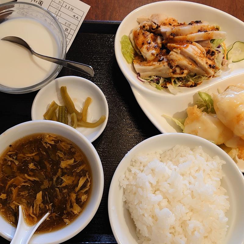 海老マヨネーズ＆よだれ鶏(新荘園 飯田橋店)