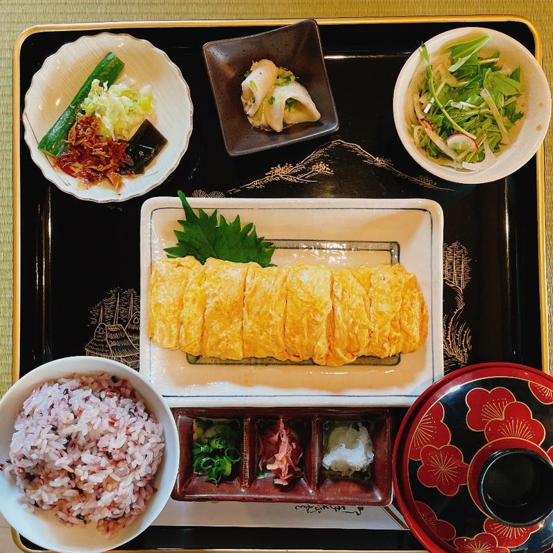 だし巻き定食(飛鳥白帯 食彩酒音 パレット)