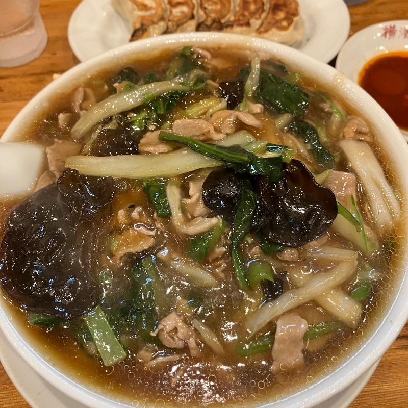 肉ソバ(横濱飯店)