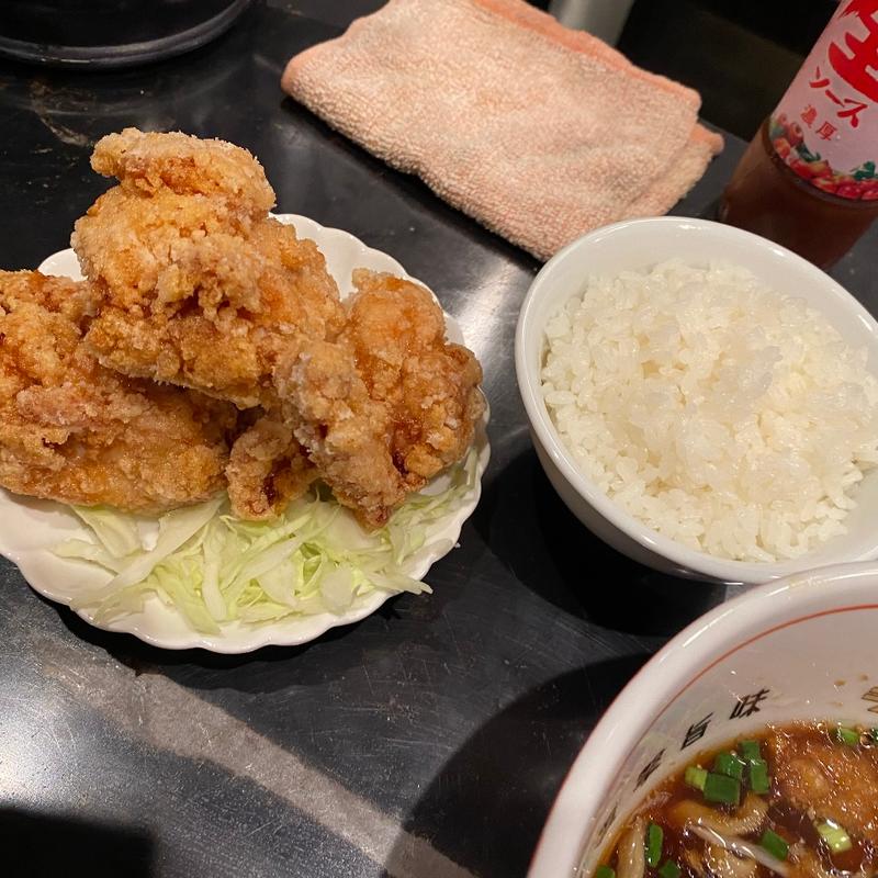 唐揚げ定食(ジンジャーヘッドバッド)