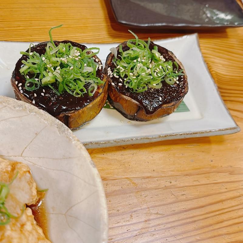 ナスの田楽(居腹じらいや)