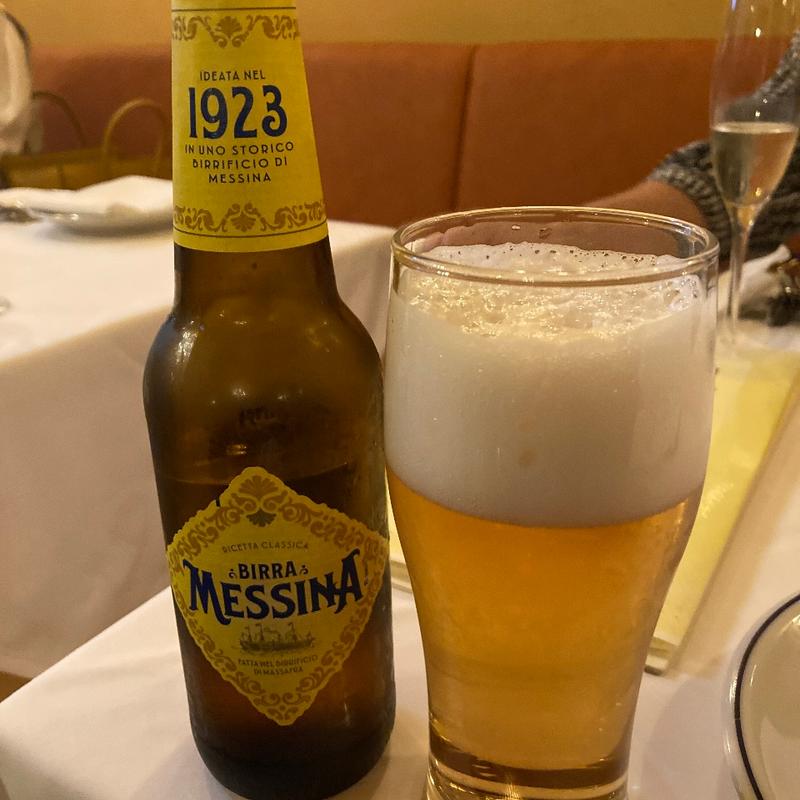 メッシーナビール🫙(トラットリア シチリアーナ ドンチッチョ（Don Ciccio）)