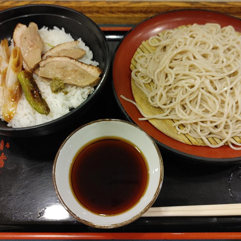 鴨ステーキ丼セット～かけポンみぞれ～(小諸そば 宝橋店)