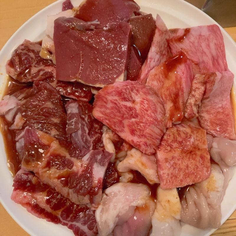 焼肉盛り合わせ(焼肉西三代 )