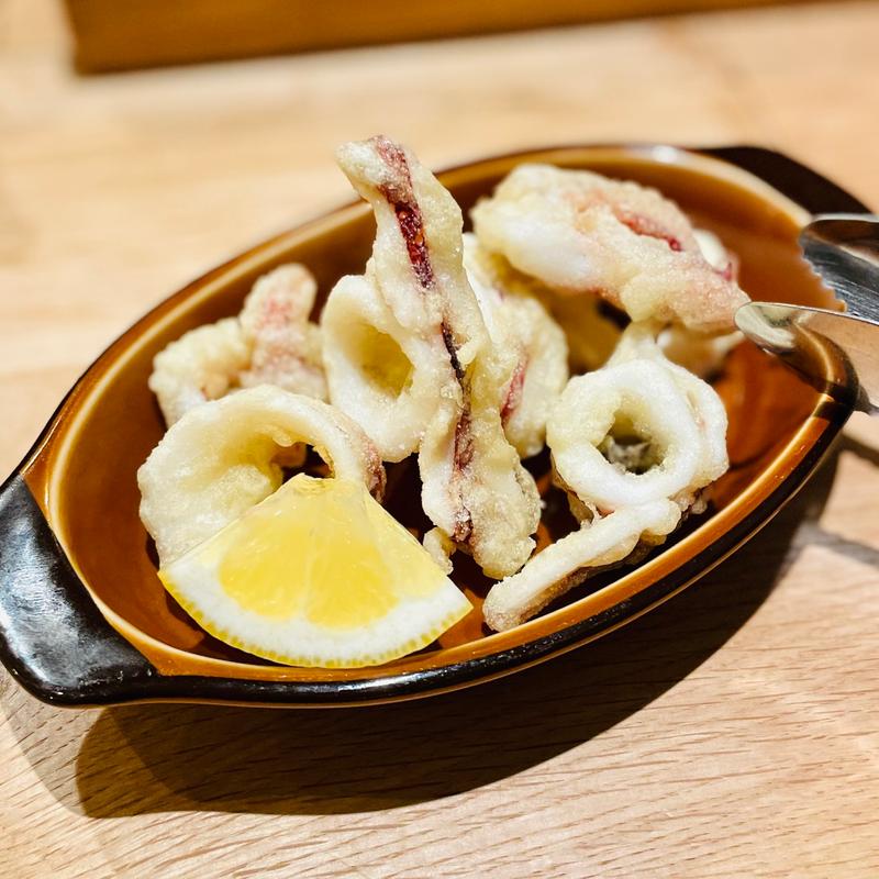 白イカのフリット(opti)