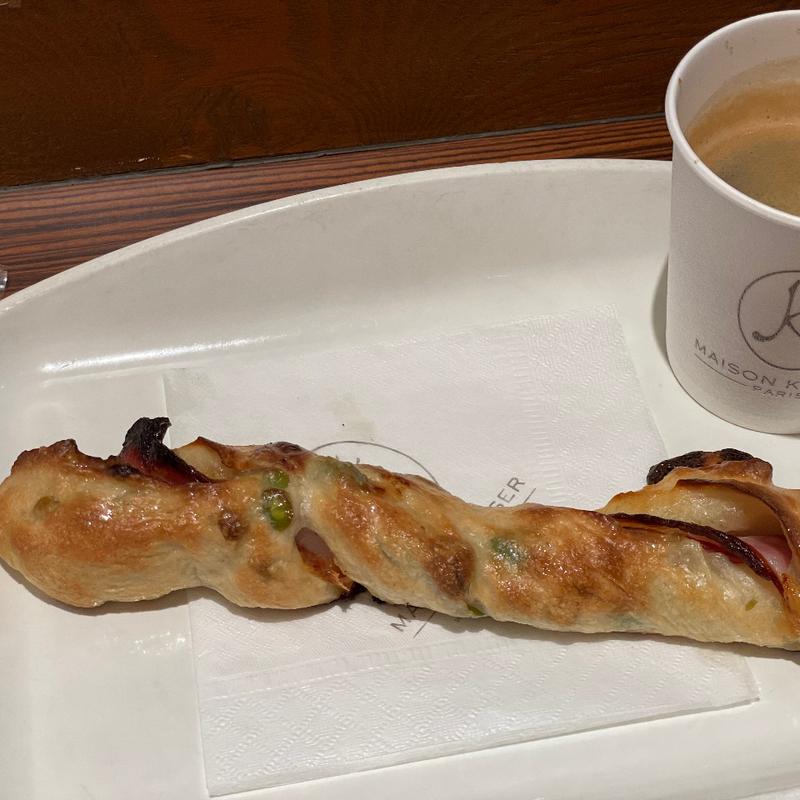 枝豆ベーコンチーズチャバタ(メゾンカイザー ボーノ相模大野店)