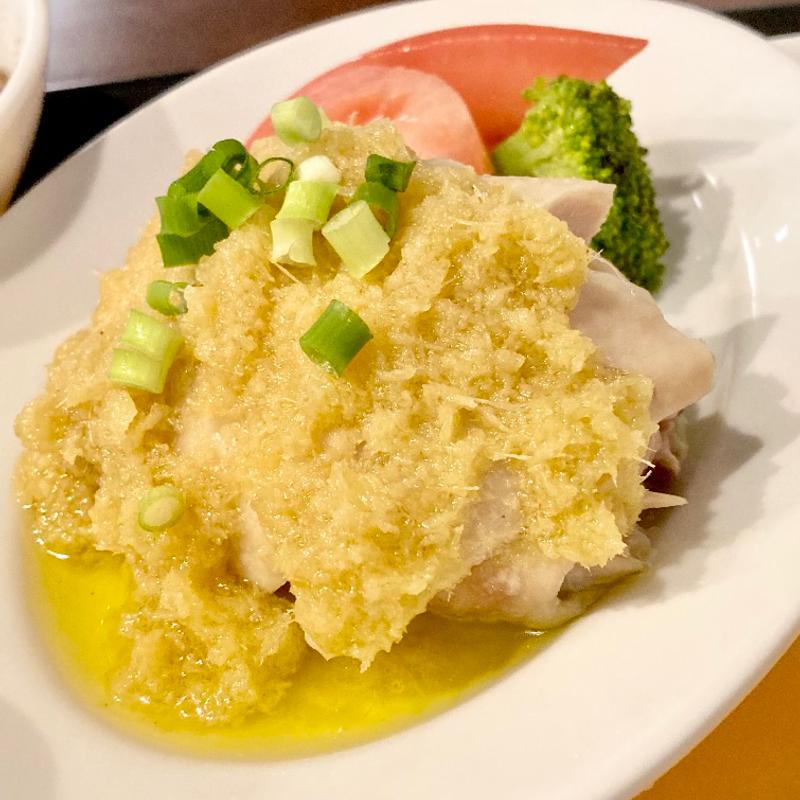 蒸し鶏のジンジャーソース(中国菜 feve. (フェーブ))