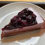 ブルーベリーレアチーズケーキ