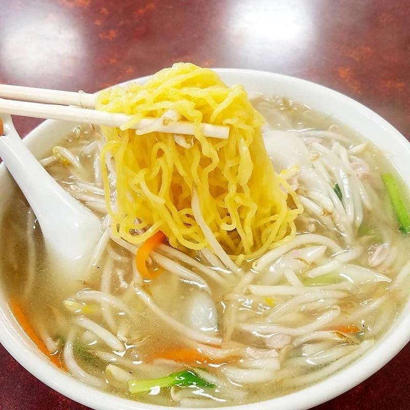 もやしソバ(萬来飯店)