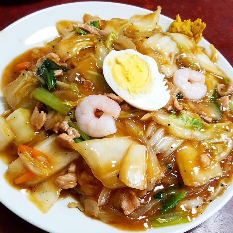 五目上海ソバ(萬来飯店)