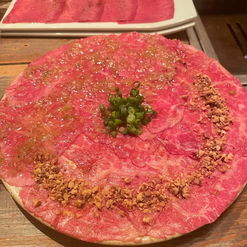 日本一のサーロインユッケ(表参道焼肉KINTAN)