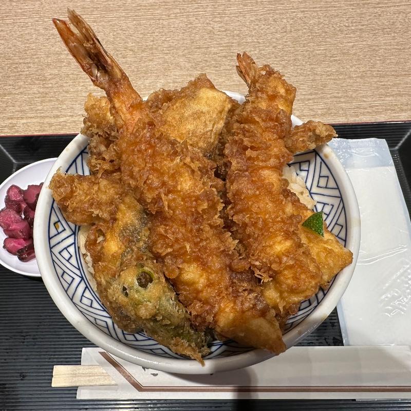 海鮮上天丼(日本橋 天丼 金子半之助 ららぽーと海老名店)