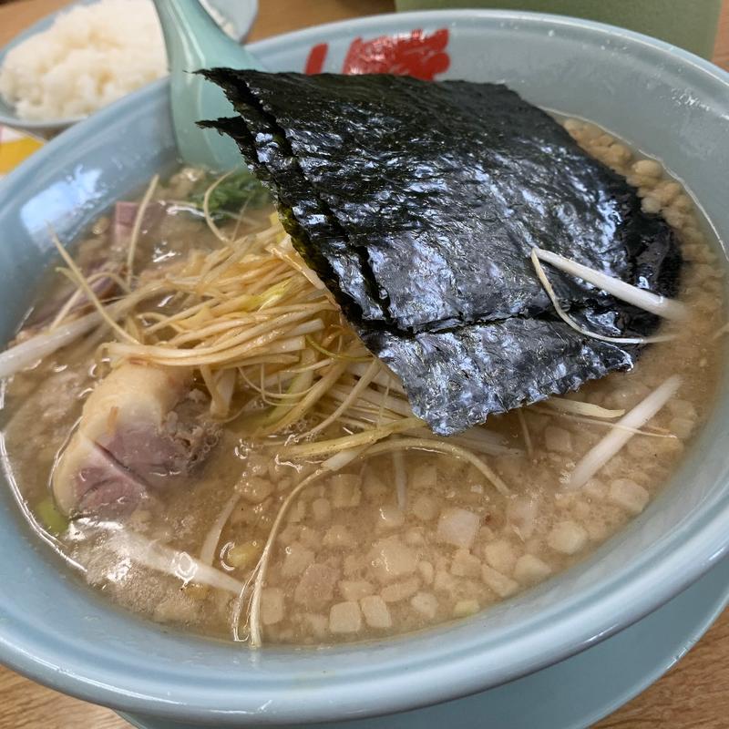 醤油ネギラーメン中盛(ラーメン山岡家 北広島店)