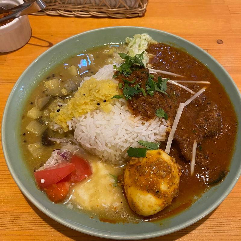 マトンペッパーマサラ(ポラポラ食堂)