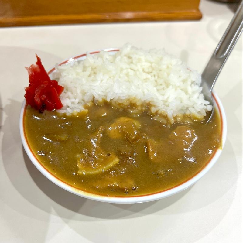 ミニカレーセット(北乃ラーメン)