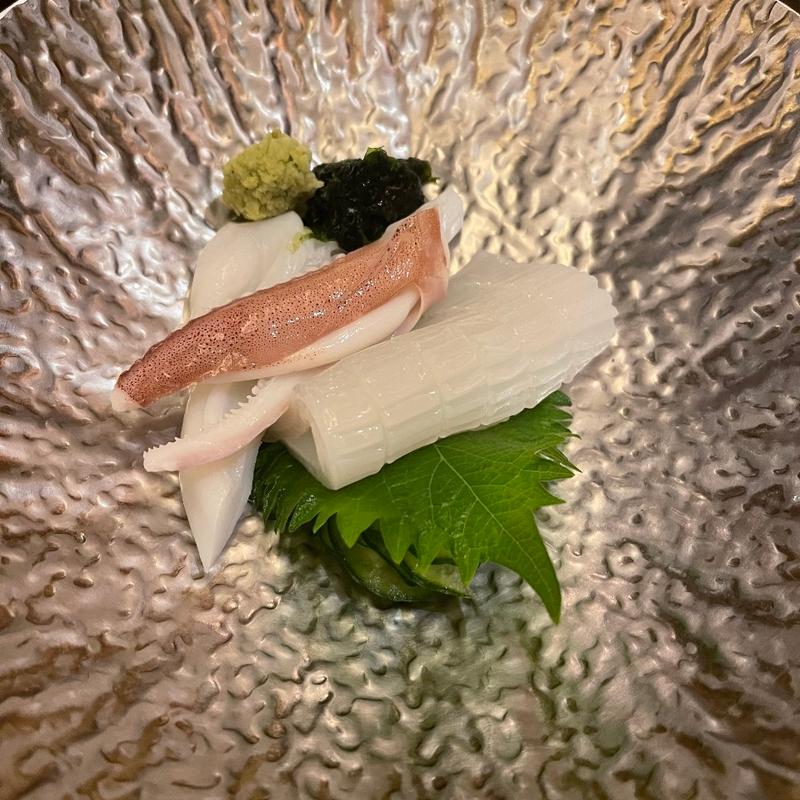 イカのお造り(四季旬菜 まんま)