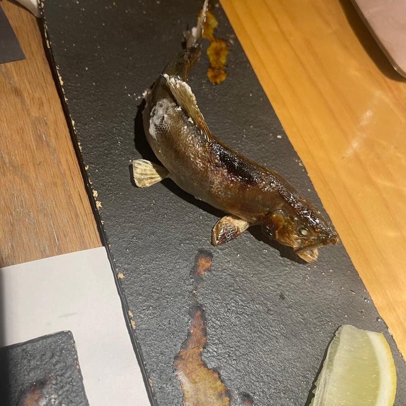 相模川 鮎の塩焼き(囲炉裏処 本厚木 すみしょう)