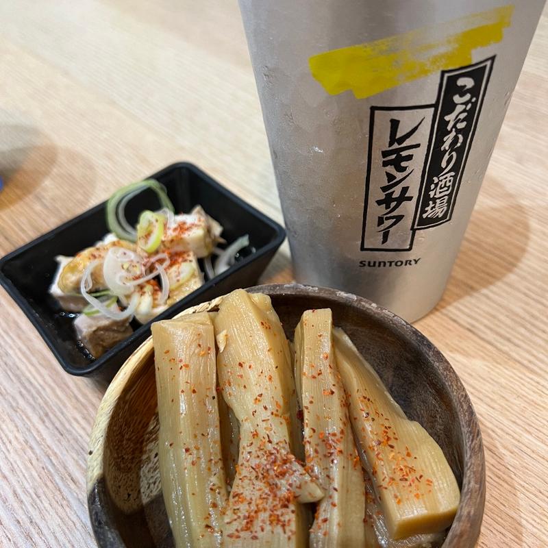 レモンサワー(MISO HANAMICHI 本店 （味噌花道【旧店名】味噌麺処 花道庵 北参道店）)