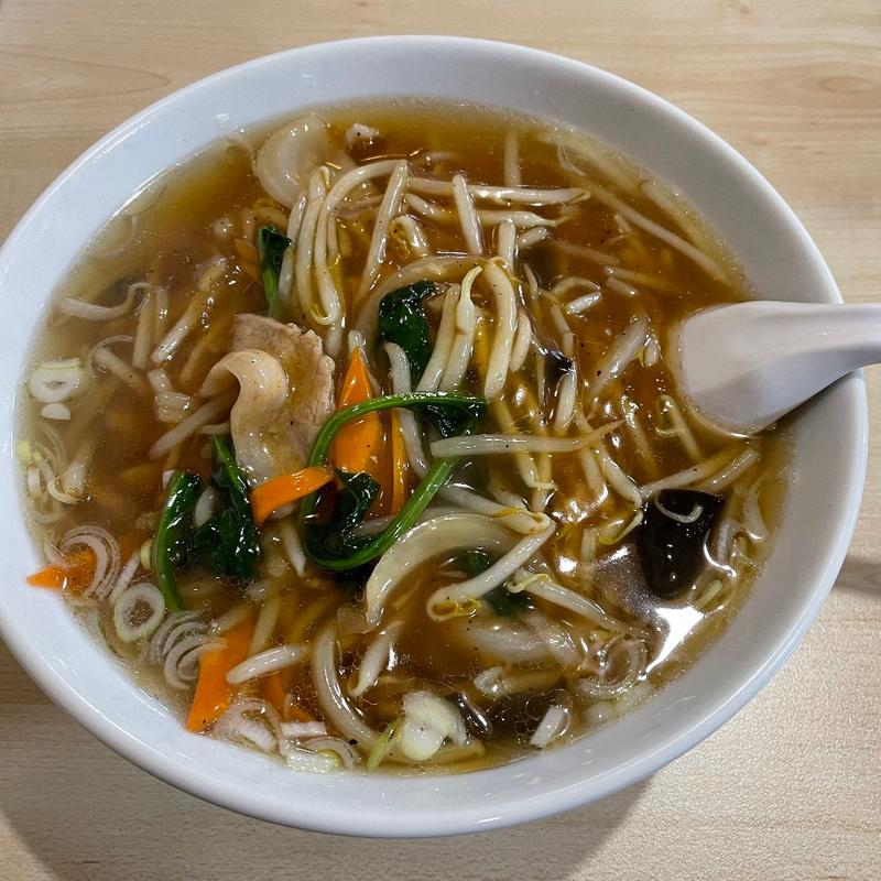 もやしラーメン(中華飯店 菜家)