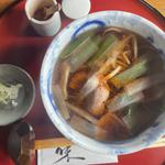 鴨南そば(田人味おやじがんこそば )