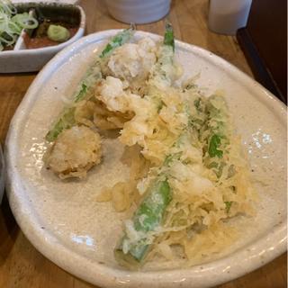 季節の天ぷら(蕎麦喰い処 やまや)