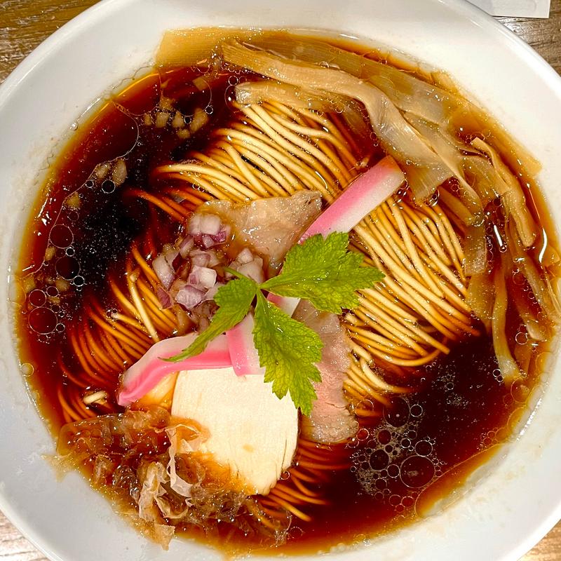 鶏SOBA醬油(むぎとオリーブ さいたま新都心店)