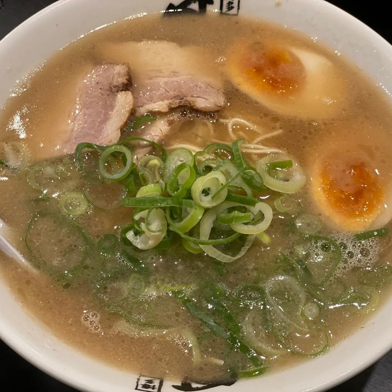 味玉ラーメン(博多長浜らーめん 風び つきみ野店)