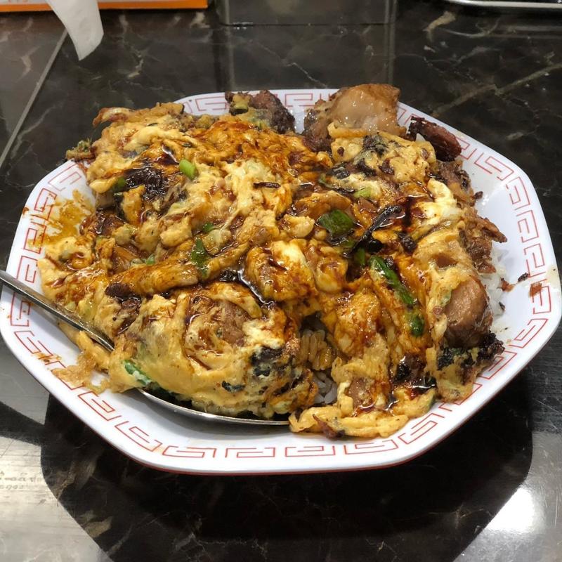 ニラ玉丼(群青 )