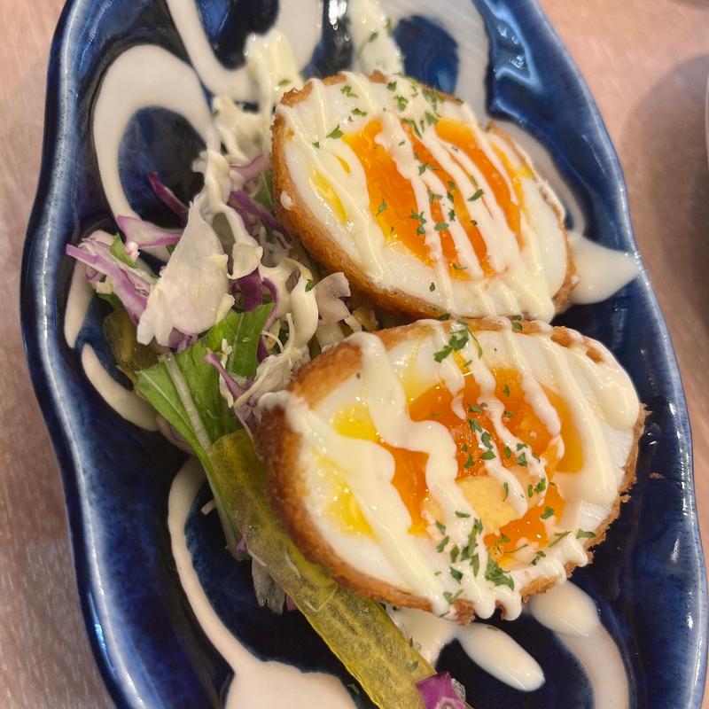 玉子フライ　トリュフ風味(大衆酒場 フレンチマン 天王寺店)