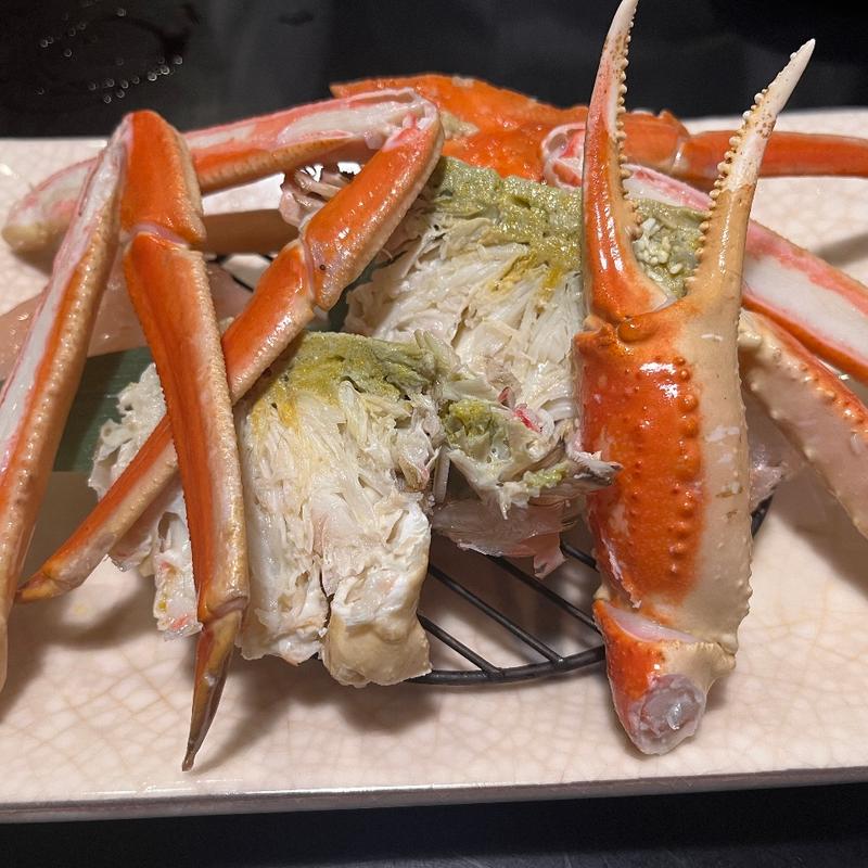 茹でカニ(賞味)