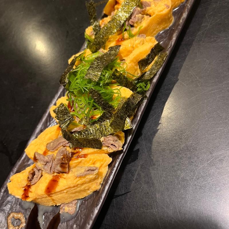 肉巻き卵(賞味)