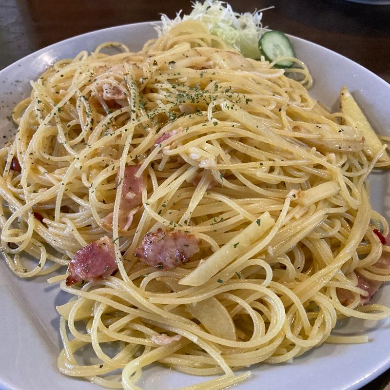 じゃがいもベーコン(塩)(五線紙)