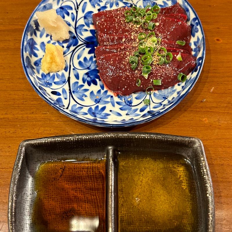新鮮レバ焼き(肉の頂 川崎店)