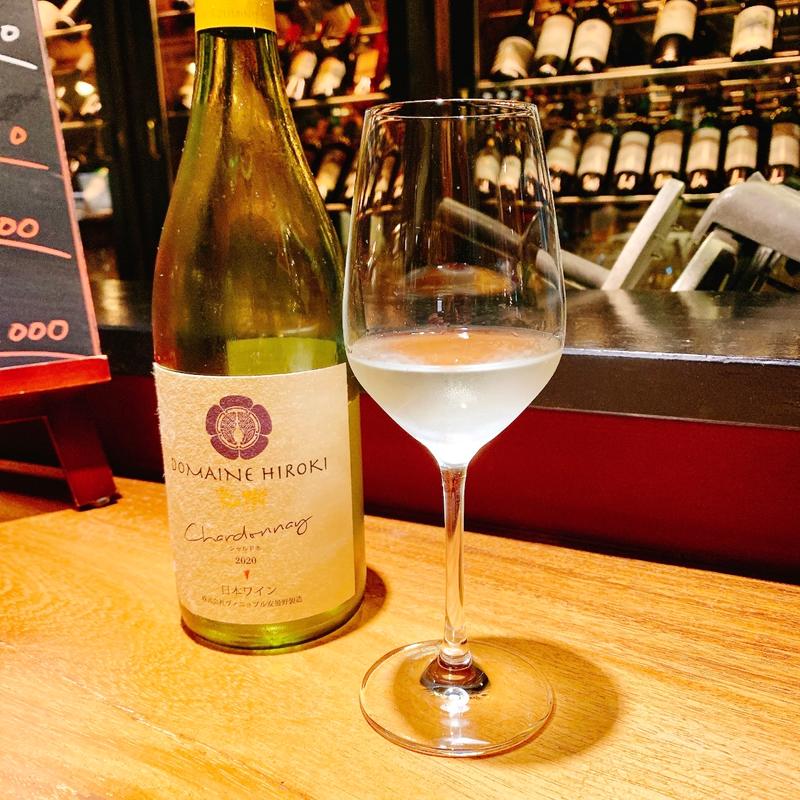 ドメーヌ・ヒロキ　シャルドネ(オステリア・ガット )