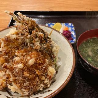 あおりイカゲソ天丼