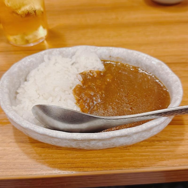 〆のカレーライス(肉家 桜真 )
