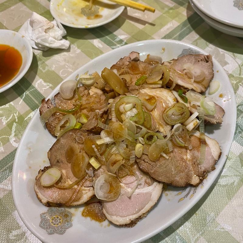 ネギチャーシュー(中華食堂 龍華園)