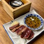 朝挽きレバテキ(大衆酒場BEETLE 本店)