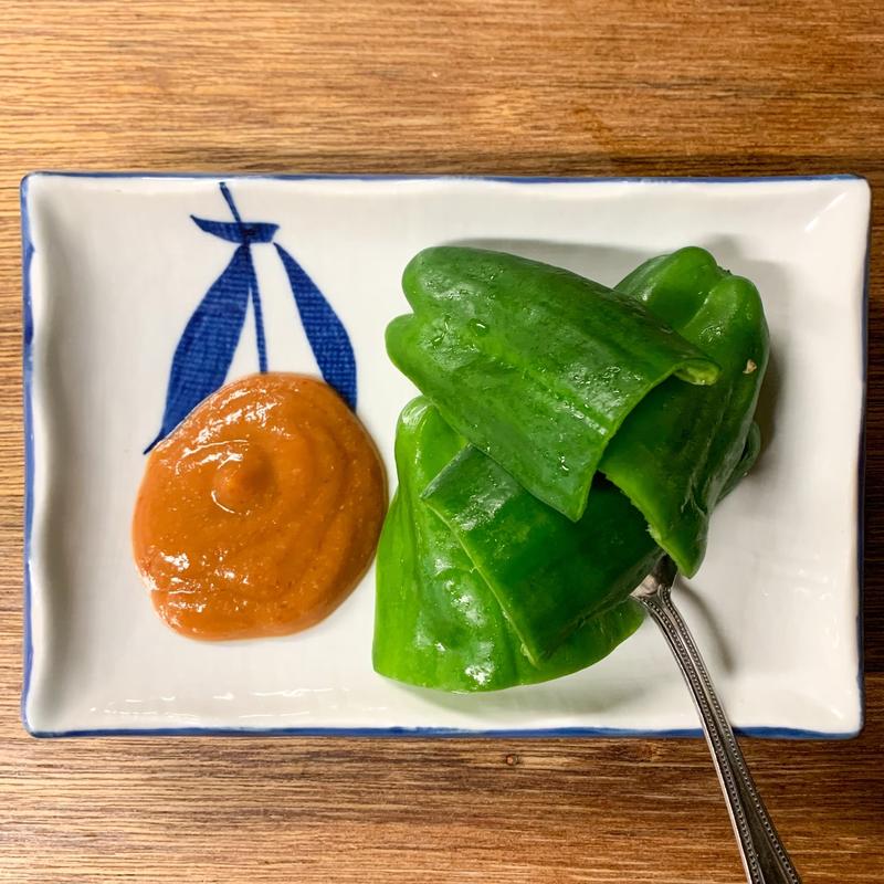 味噌ピーマン(大衆酒場BEETLE 本店)