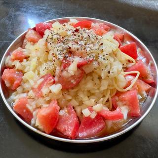 冷製トマトバジルパスタ(ベルクス 東墨田店)
