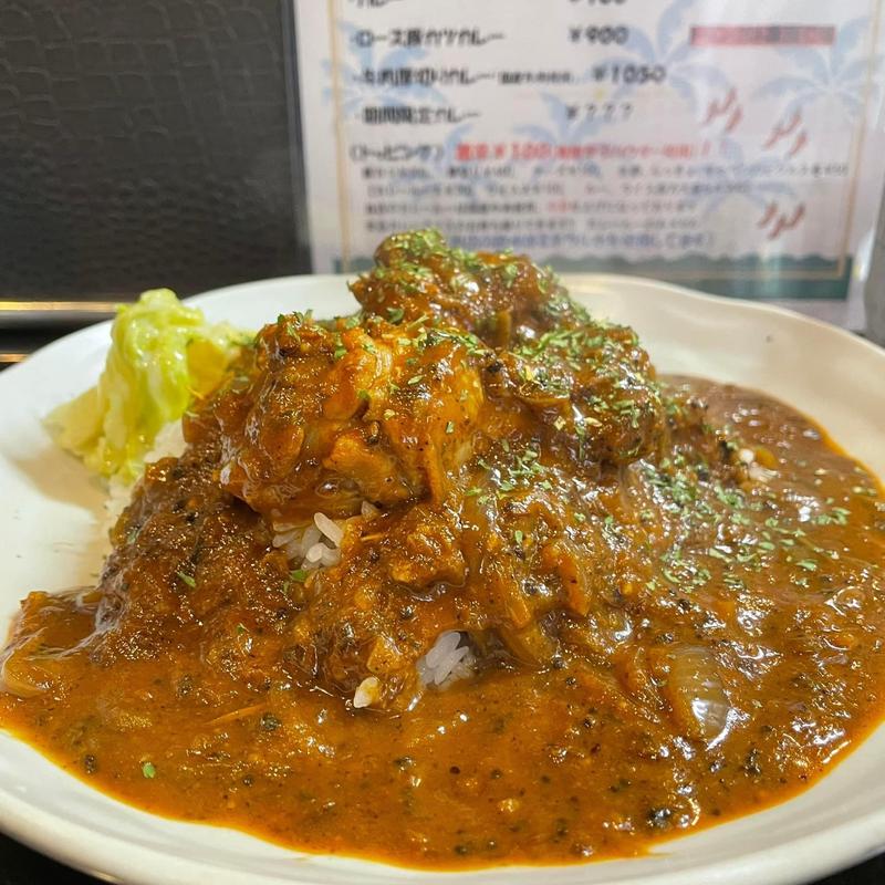 チキン南蛮カレー(カレー屋 本格カレー カルダモン.)