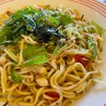 梅肉と鶏むね肉の冷やしまぜめん（麺300g)(リンガーハット 飯塚水江店)